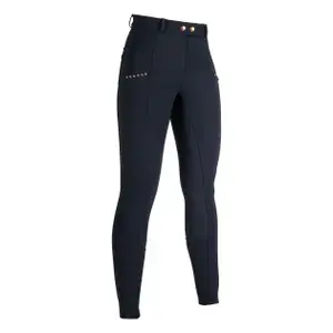 Kampanjpris HKM Ridbyxor med fullt grepp för kvinnor Rosegold Glamour Winter