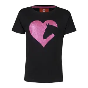 Red Horse T-shirt för flickor Toppie Populärt val