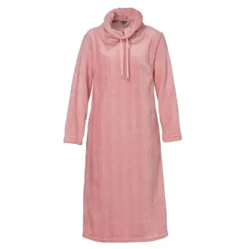 Trofe Braid Dress Fleece Rosa polyester Medium Dam Trygg betalning