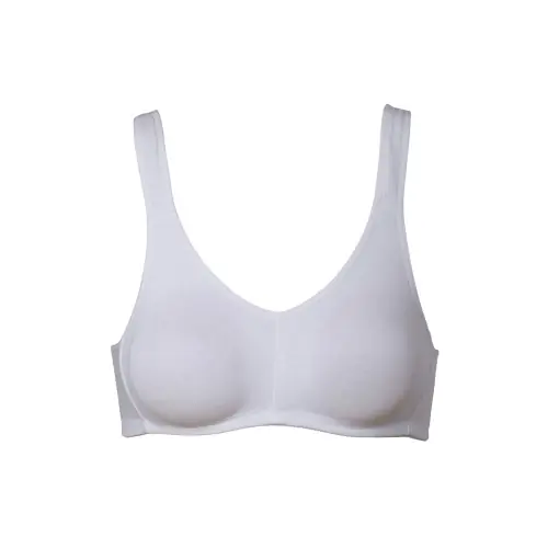Trofe Comfort Lounge Bra BH Vit bomull D 75 Dam prisnedsättning