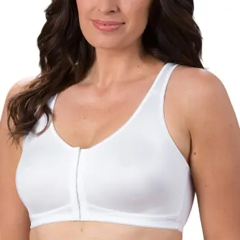Trofe Edith Front Closure Bra BH Vit C 100 Dam Snabb leverans
