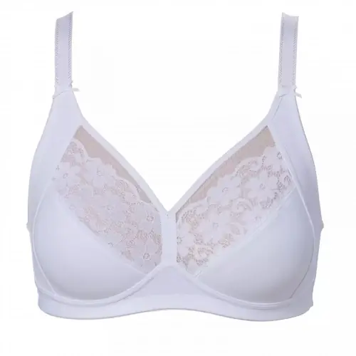Trofe Iris Soft Bra BH Vit E 100 Dam