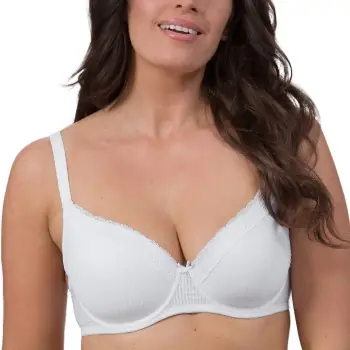 Trofe Laila Underwire Bra BH Vit polyamid A 85 Dam Rabatt