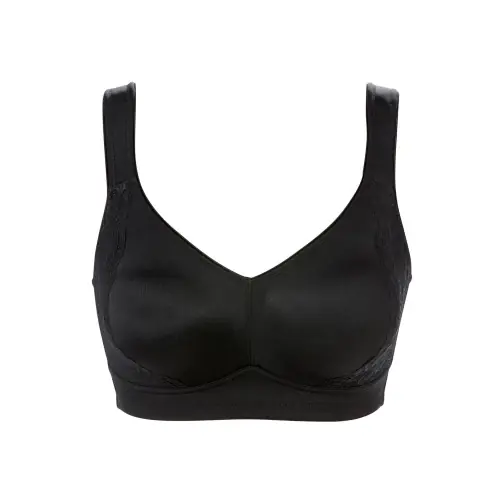Trofe Louise Soft Bra BH Svart polyamid C 75 Dam Snabb frakt