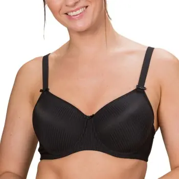 Fynd Trofe Sanna Underwire Stripe Bra BH Svart D 90 Dam