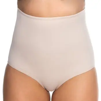 Trofe Shaping High Waist Brief Trosor Beige X-Large Dam Erbjudande