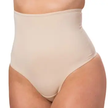 Trofe Shaping High Waist Thong Trosor Beige 3XL Dam Bästa pris