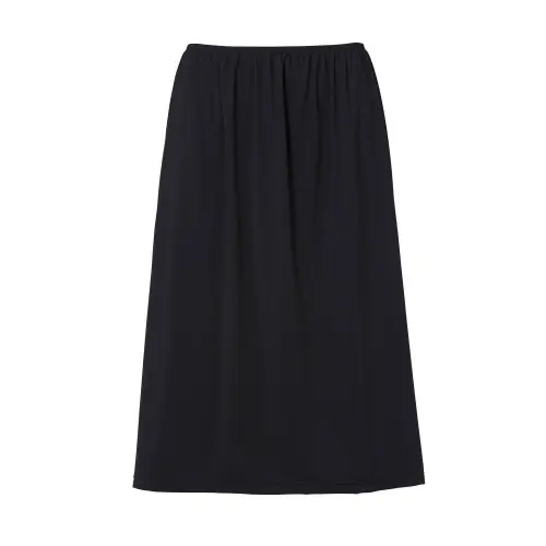 Trofe Slip Skirt Long Svart X-Large Dam Lågt pris