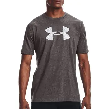 Under Armour Graphic Big Logo T-shirt Grå Large Herr Lägg i varukorgen