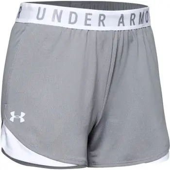 Under Armour Play Up Shorts 3.0 Grå polyester X-Small Dam Trygg betalning