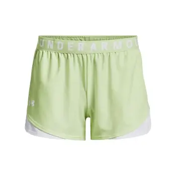 Nedsatt pris Under Armour Play Up Shorts 3.0 Ljusgrön polyester Large Dam
