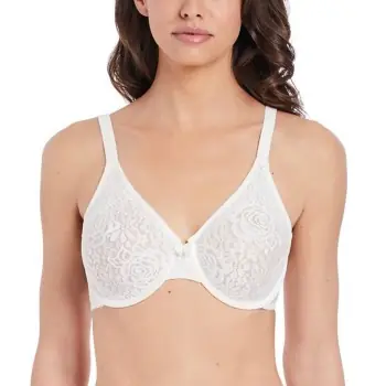 Wacoal BH Halo Lace Underwire Bra Benvit E 80 Dam Nedsatt pris
