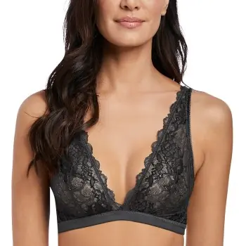 Kundfavorit Wacoal BH Lace Perfection Bralette Svart Medium Dam