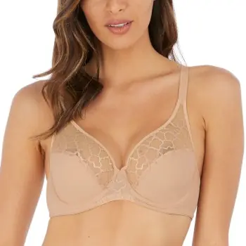 Reapris Wacoal BH Lisse Average Wire Bra Beige F 90 Dam