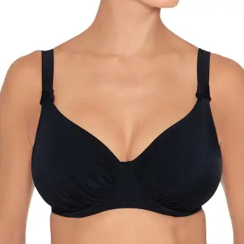 Wiki Basic Full Cup Bikini Top Svart B 95 Dam Extra rabatt