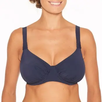 Köp online Wiki Basic Full Cup Bikini Top Mörkblå C 85 Dam