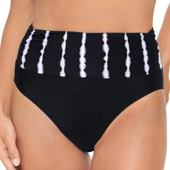 Premium Wiki Swim Tai De Luxe Brief Svart Mönster 38 Dam