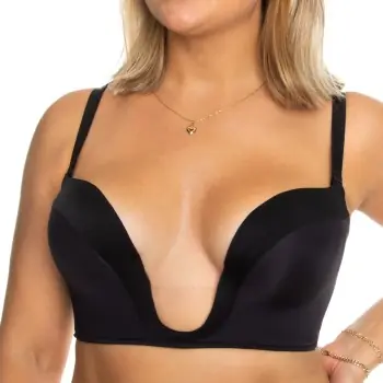 Wonderbra BH Ultimate Silhouette Micro Plunge Svart C 85 Dam Reapris