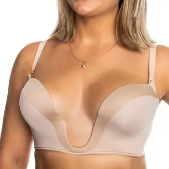 Begränsat erbjudande Wonderbra BH Ultimate Silhouette Micro Plunge Hud E 75 Dam