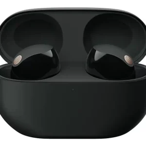 Sony WF-1000XM5 - True wireless-hörlurar med mikrofon - inuti örat - Bluetooth - aktiv brusradering - svart Köp online