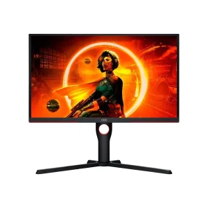 Sänkt pris AOC Gaming 25G3ZM/BK - LED-skärm - Gaming - 24,5 (1920 x 1080) - @240Hz - VA-panel - 1MS Svart/Röd