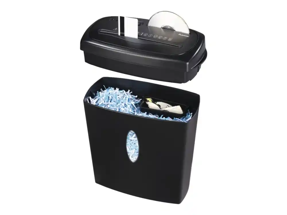 Hama Home X10CD - Dokumentförstörare - tvärkapning/remskapning - 4 x 40 mm - P-4, T-4, E-3 Lägg i varukorgen