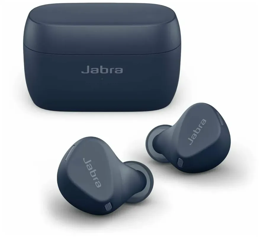 Begränsat erbjudande Jabra Elite 4 Active - True wireless-hörlurar med mikrofon - inuti örat - Bluetooth - aktiv brusradering - ljudisolerande - marin