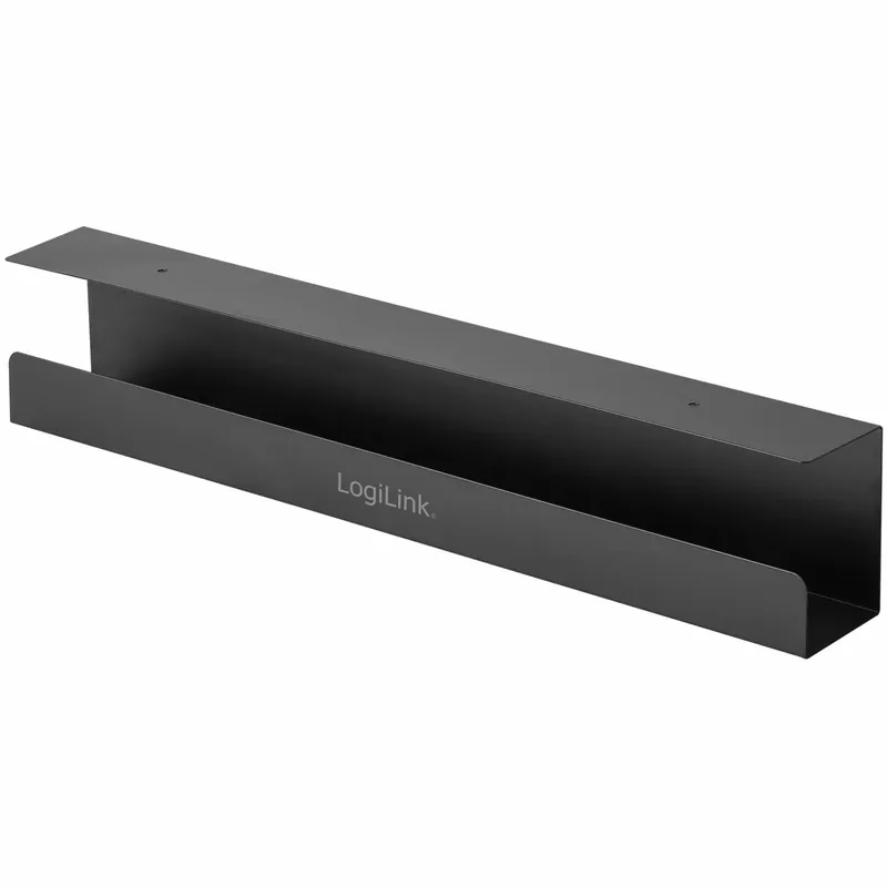 Rea LogiLink KAB0070, Kabelränna, Bord, Stål, Svart