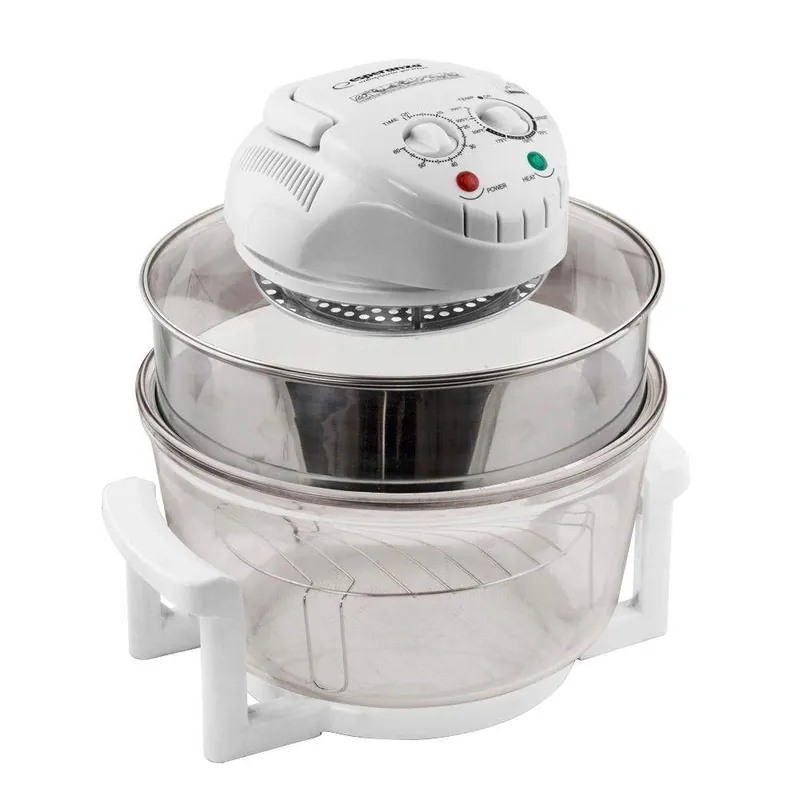 Kampanjpris Esperanza QUASAR - Varmluftsfritös/halogenugn - varmluft - 18 liter - 1.4 kW