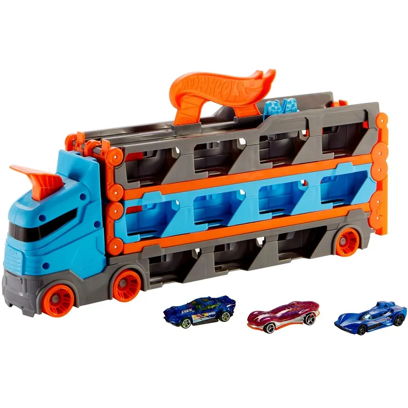 Rabatt Hot Wheels Speedway Hauler Storage Carrier