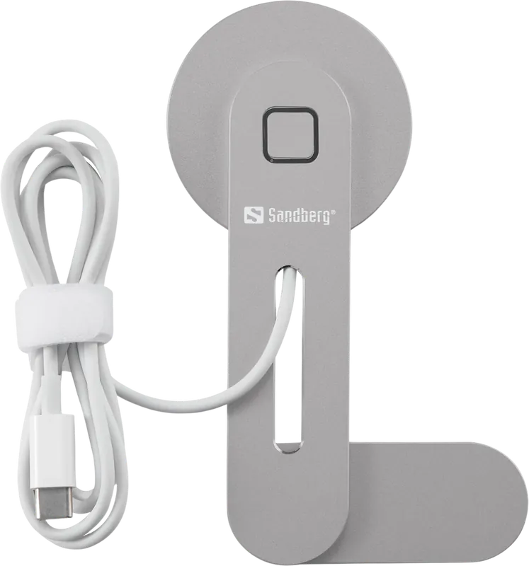 Sandberg ScreenMount - Trådlös laddningsplatta - screen mountable - 15 Watt Snabb frakt