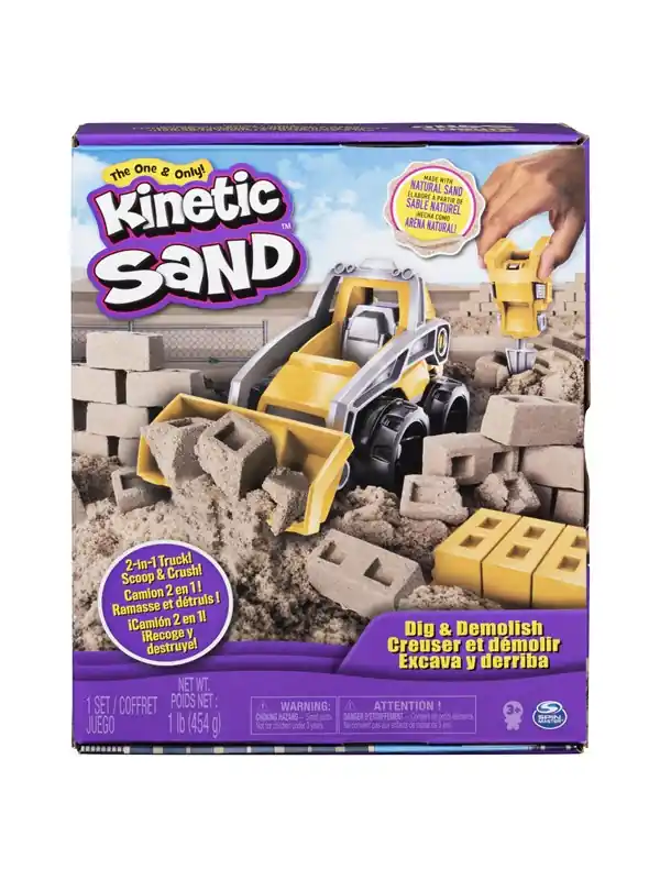 Kinetic Sand Dig & Demolish Set Säker betalning