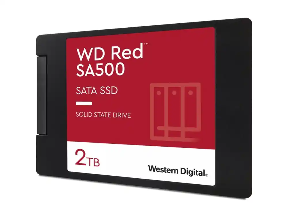 Rabatter WD Red SA500 WDS200T2R0A - SSD - 2 TB - inbyggd - 2.5 - SATA 6Gb/s