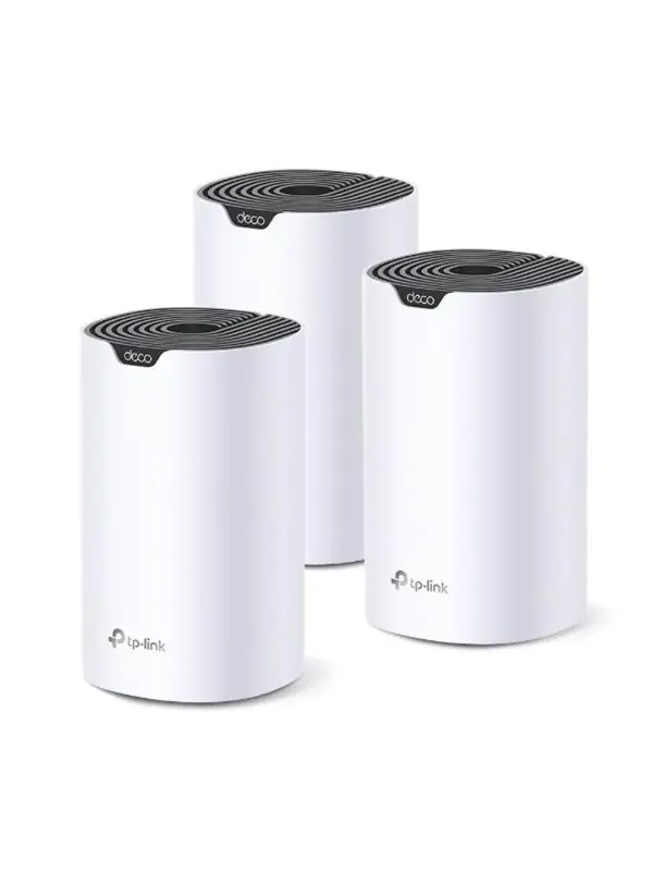 Trygg betalning TP-Link Deco S7 V1.6 - Wifi-system (3 routers) - mesh - GigE - Wi-Fi 5 - Dubbelband