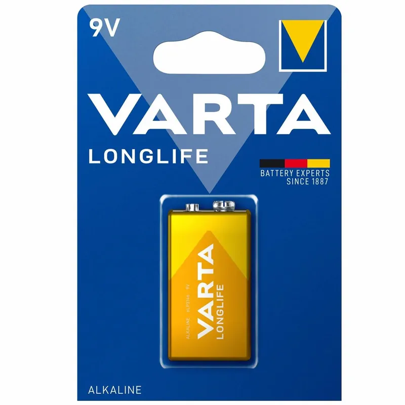 Erbjudandepris Varta Longlife 04122 - Batteri 9V - alkaliskt