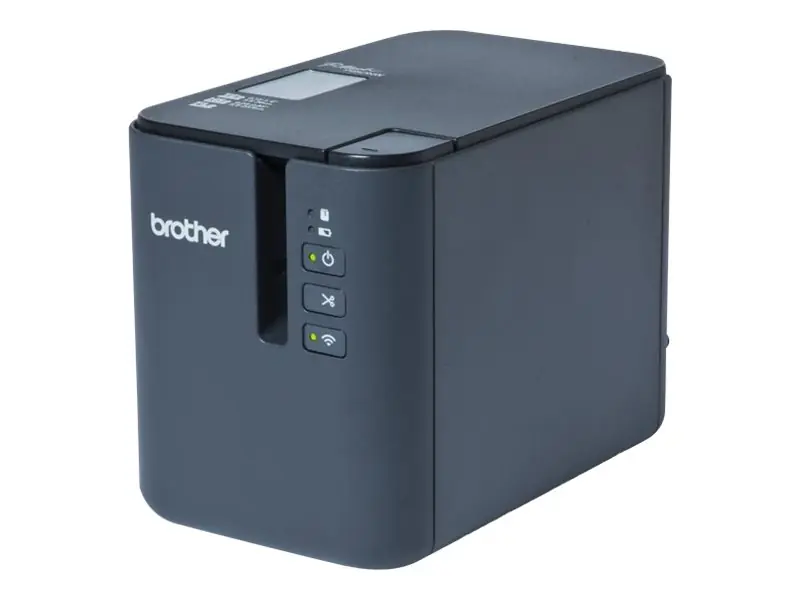 Brother P-Touch PT-P950NW - Etikettskrivare - termisk överföring - Rulle (3,6 cm) - 360 x 720 dpi - upp till 60 mm/sek - USB 2.0, LAN, Wi-Fi(n) - kniv Köp nu