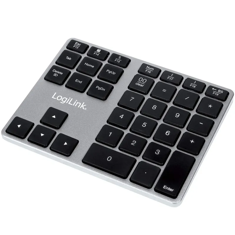 LogiLink ID0187, Bluetooth, 35, Universal, Aluminium, Sort Sista chansen