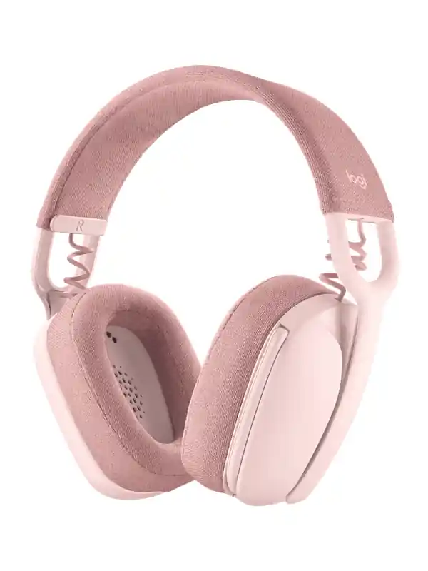Logitech Zone Vibe 100 - Headset - Bluetooth - trådlöst - Rose Snabb leverans
