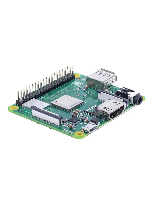 Nyhet Raspberry Pi 3 Model A+ - Dator med ett kort - Broadcom BCM2837B0 / 1.4 GHz - RAM 512 MB - 802.11a/b/g/n/ac, Bluetooth 4.2