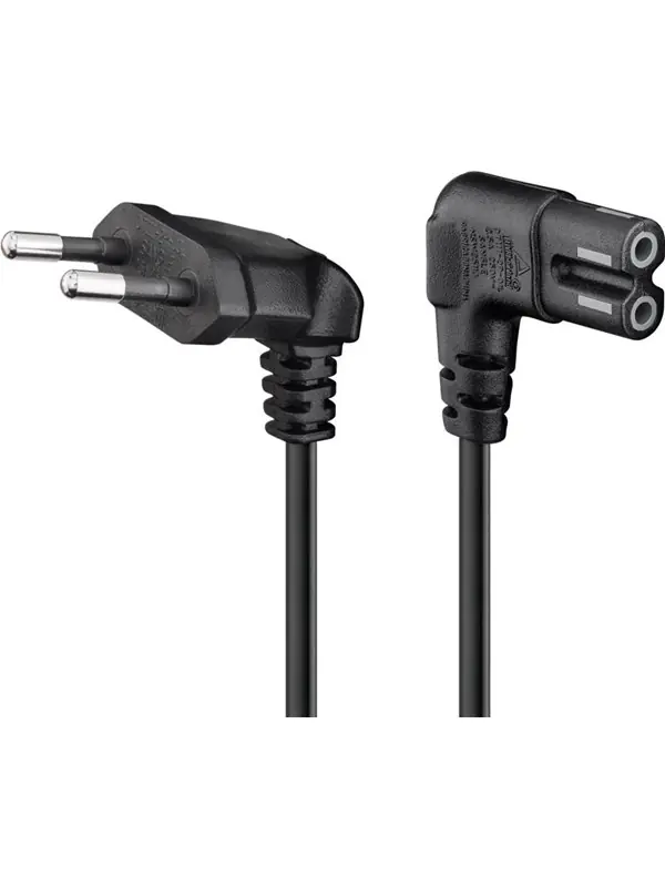 Lägg i varukorgen Goobay 73019, 2 m, CEE7/16, CEE7/16, H03VVVVH2-F, 250 V