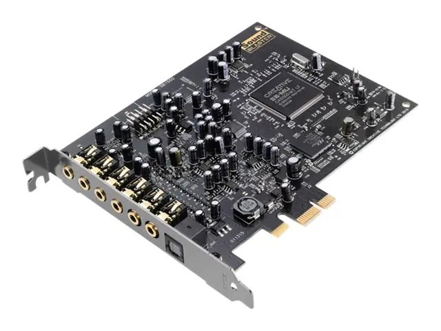 Nedsatt pris Creative Sound Blaster Audigy RX - Ljudkort - 24-bitars - 192 kHz - 106 dB SNR (förhållande signal-brus) - 7.1 - PCIe - Creative E-MU