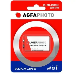 AgfaPhoto - Batteri 6LR61 - alkaliskt