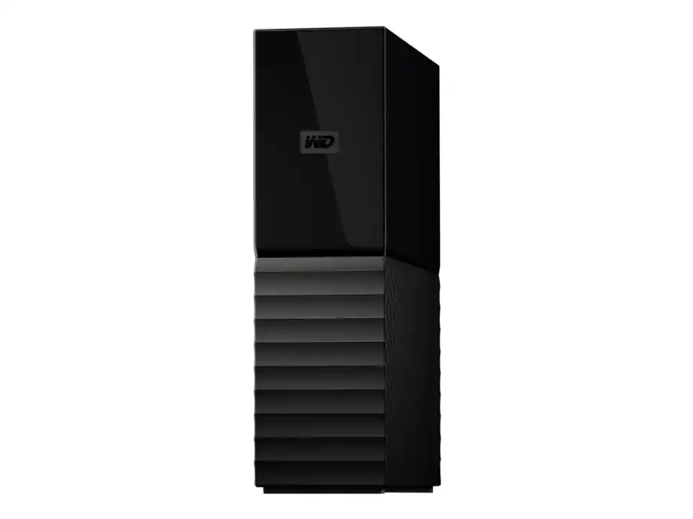 Köp nu WD My Book WDBBGB0180HBK - Hårddisk - krypterad - 18 TB - extern (stationär) - USB 3.0 - 256-bitars AES - sort