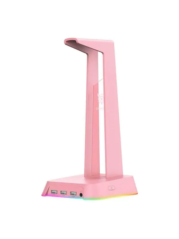 Erbjudande Hörlursställ med RGB-bakgrundsbelysning ST2 rosa