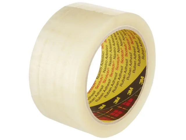 Emballagetape 3M Scotch 371 50mmx66m klar (6 ruller) Nyhet
