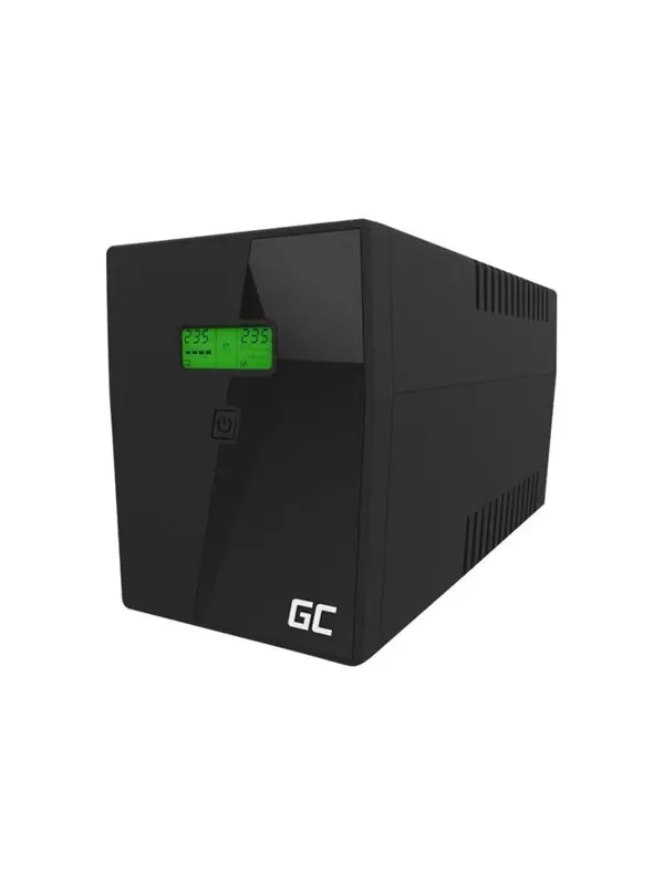 Snabb leverans Green Cell UPS Micropower 1500VA - UPS - AC 220/230/240 V - 900 Watt - 1500 VA - 9 Ah - Ethernet, USB - utgångskontakter 4