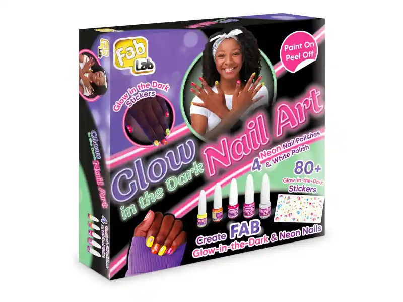 Snabb leverans Fab Lab Nail Art Glow in the dark