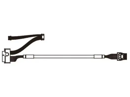 Lenovo - Lagringskabelsats - för ThinkSystem SR650 V2 7D15, 7Z72, 7Z73 SR665 7D2V, 7D2W Endast denna vecka