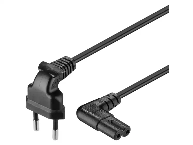 Goobay CEE 7/16 / IEC 60320 C7, 3 m, 3 m, CEE7/16, C7 coupler, 250 V, 2.5 A Erbjudandepris