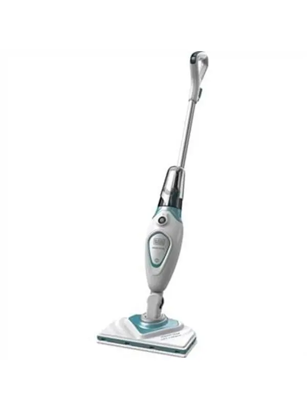 Erbjudandepris BLACK+DECKER FSM1616 Steam Mop - Ångdammsugare - spak - vit / blå